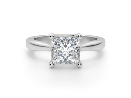 1ct Certified Lab Grown Diamond Solitaire Engagement Ring Sale