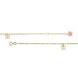 9-10  Enamel Butterfly Anklet Cheap