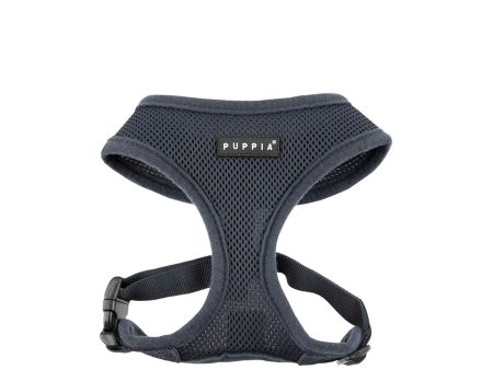 Puppia Soft Mesh Breathable Dog Harness - Grey Online Hot Sale