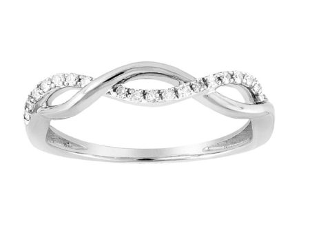 .10ctw Infinity Diamond Band on Sale