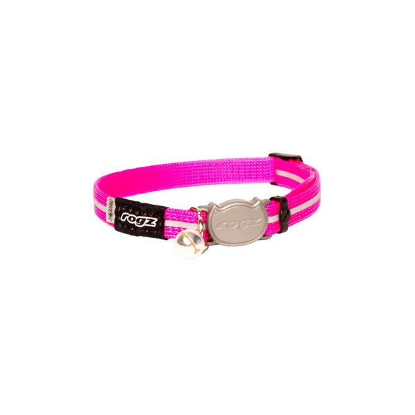 Rogz Alleycat Cat Collar  - Pink Fashion