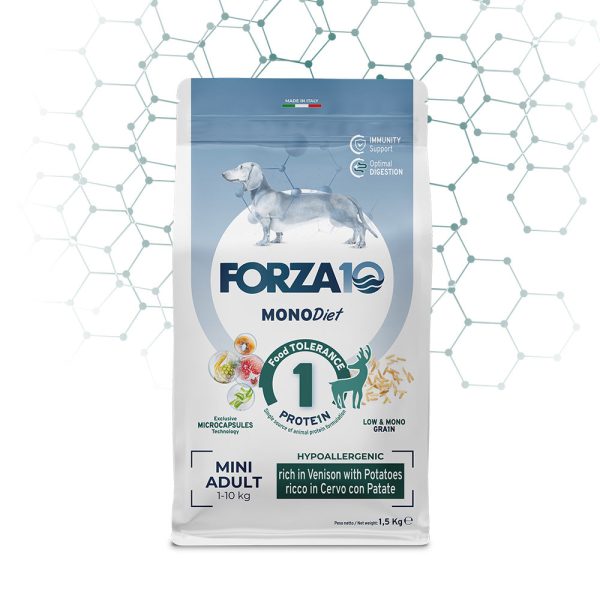 Forza 10 Mini Breed Deer Dry Dog Food, 1,5kg Online Sale