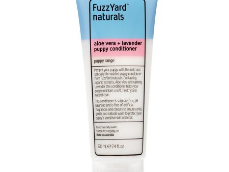 FuzzYard Naturals Puppy Conditioner - 220ml on Sale