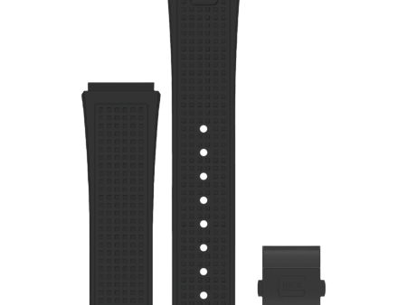 Glock Black 22MM Watch Band For Cheap