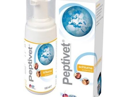 Peptivet Foam for Cats and Dogs 100ml Hot on Sale