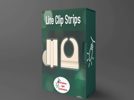 Clips - Lite Clip Strip (White or Brown) Discount