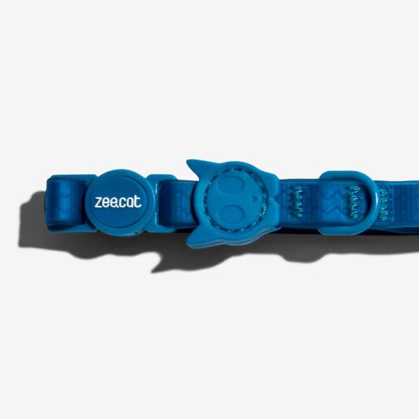 Zee.Cat Neopro Collar - Blue Hot on Sale