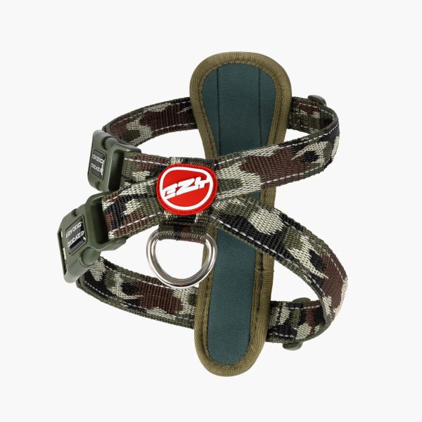 EzyDog Chest Plate Harness - Green Camo Online