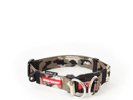 EzyDog Double Up Collar - Green Camo Online now