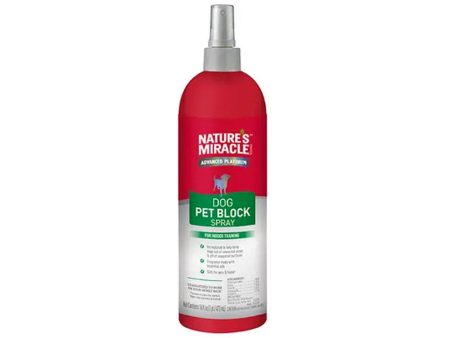 Nature s Miracle Dog Pet Block Spray - 473ml Sale