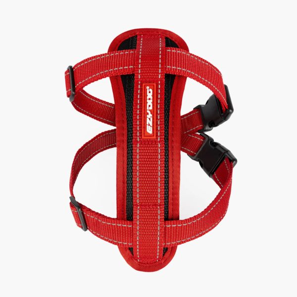 EzyDog Chest Plate Harness - Red Cheap