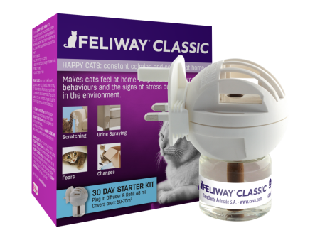 Feliway Diffuser + 48ML Refill Supply