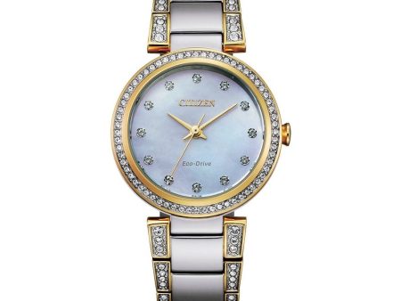 Citizen Eco-Drive Silhouette Crystal Eco Women s Watch For Discount