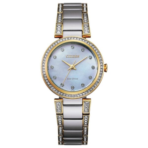 Citizen Eco-Drive Silhouette Crystal Eco Women s Watch For Discount