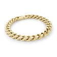 Italgem Men s 8.5  9.4mm Steel Curb Link Bracelet on Sale