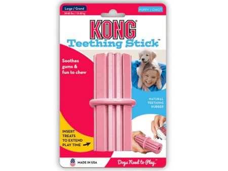 Kong Dental Stick Puppy - Pink Online now