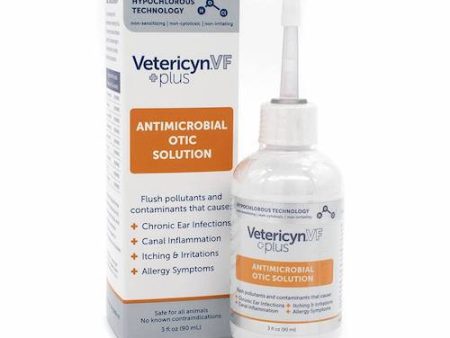 Vetericyn Plus VF Antimicrobial Otic Solution 90ml Supply