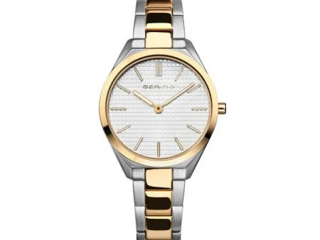 Bering Women s  Ultra Slim Two Tone Watch Online Sale