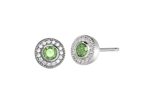 Birth Gems Peridot Earrings Online Hot Sale