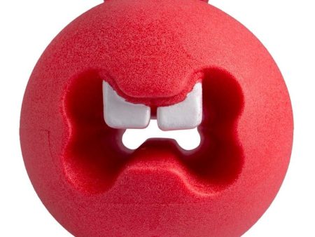 Rogz Fred Treat Ball Dog Toy - Red Supply