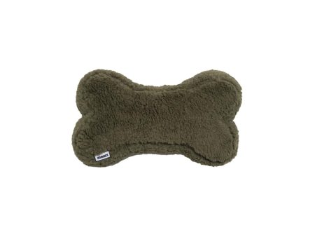 Hommey Faux Fur Pillow - Olive For Sale