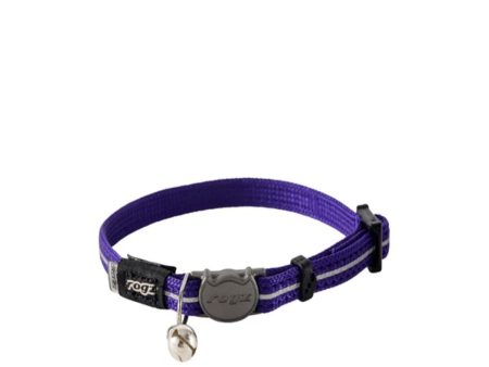 Rogz Alleycat Cat Collar  - Purple Online now