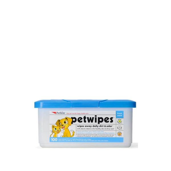 Petkin Pet Wipes - 2 Sizes Online Sale