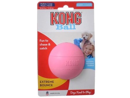 Kong Puppy Ball - Pink Online now