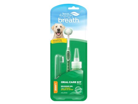 Tropiclean Dog Fresh Breath Oral Care Kit - 2 Sizes Cheap