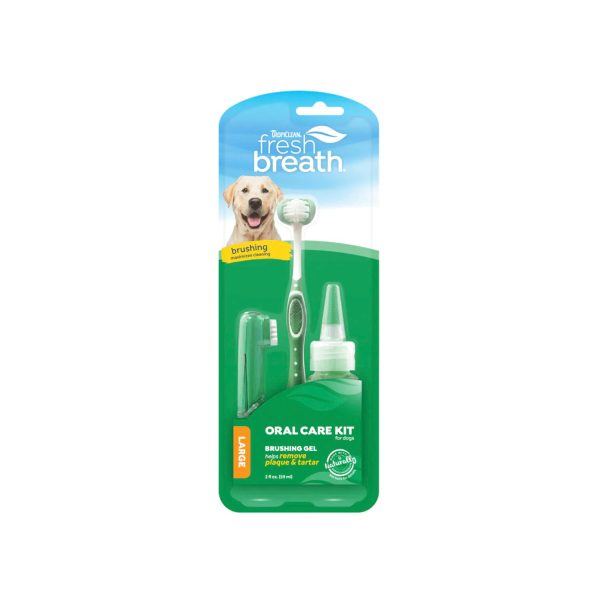 Tropiclean Dog Fresh Breath Oral Care Kit - 2 Sizes Cheap